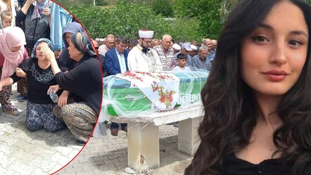 Kazada hayatını kaybeden genç kız duvağıyla uğurlandı! Yürek yakan kareler - 3-sayfa