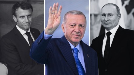 Cumhurbaşkanı Erdoğan, Macron ve Putin'le görüştü! İşte ele alınan konular - Gündem
