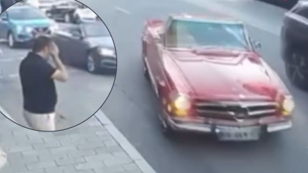 Yemek molası pahalıya patladı! Vale, klasik lüks aracı 'pert' etti - Yaşam