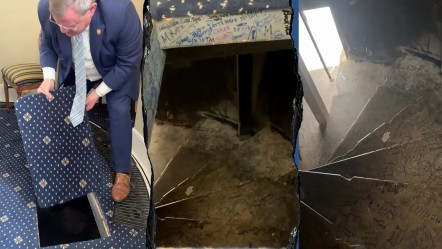 ABD Kongre binasında gizli geçit bulundu! Sır perdesi aralanıyor - Dünya