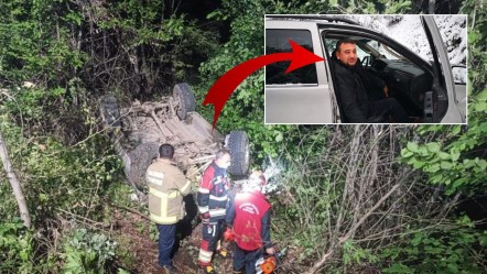 Feci kaza! Arazi aracı şarampole devrildi... Ölü ve yaralılar var - 3. Sayfa