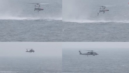  -Deniz Kuvvetlerine ait helikopter acil iniş yaptı!