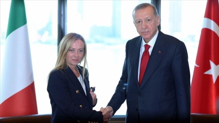 Cumhurbaşkanı Erdoğan, İtalya Başbakanı Meloni ile görüştü - Gündem