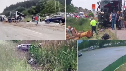 Feci kazada 8 kişi hayatını kaybetmişti! Dehşet anları kamerada - Gündem