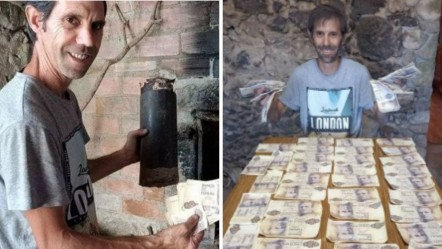 Herkes o aileyi konuşuyor! Balyozu kaptı, duvarı kırdı: İçinden neler çıktı neler... - Dünya