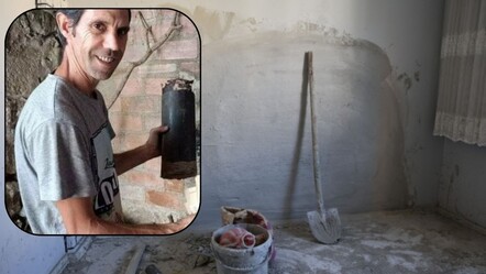 Herkes o aileyi konuşuyor! Balyozu kaptı, duvarı kırdı: İçinden neler çıktı neler... - dunya