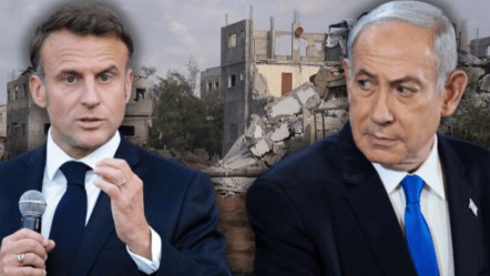 Fransa ve İsrail arasında Gazze krizi!" Macron Hamas'a destek veriyor" - Dünya
