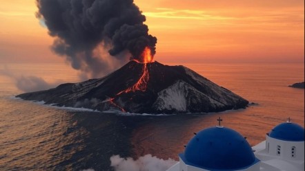 Santorini su altı volkanı Akdeniz depremini tetikledi mi? - Haberler