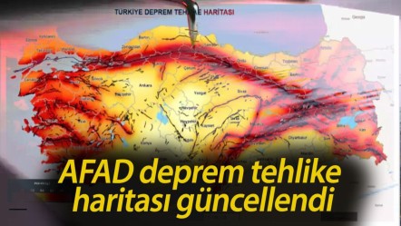 AFAD deprem tehlike haritası güncellendi! Türkiye'de deprem riski en az iller nerede? Hangi illerde deprem riski fazla? - Haberler