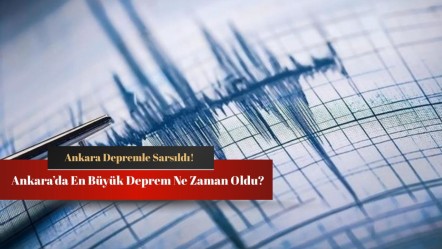Ankara Depremlerinde birçok yapı hasar gördü! Ankara'da en büyük deprem ne zaman oldu? - Haberler