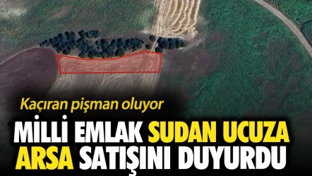 Milli Emlak sudan ucuza arsa satışını duyurdu! Kaçıran pişman oluyor - Haberler