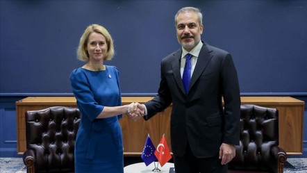 Bakan Fidan, AB Dış İlişkiler Yüksek Temsilcisi Kallas ile görüştü - Gündem
