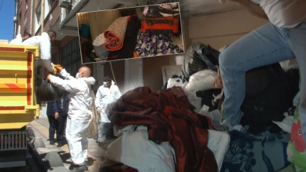 Esenler'de yeni bir 'çöp ev' vakası! 11 kamyon dolusu 4 ton çöp çıktı - Yaşam