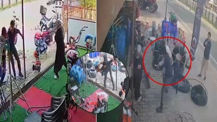 Esnaftan büyük kahramanlık! Canını hiçe saydı, kadına saldıran adamın üzerine atladı - 3. Sayfa