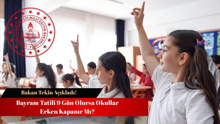 Kurban Bayramı tatili 9 gün olursa okullar erken kapanır mı? Bayram sonrası iki haftalık süreç! - haberler