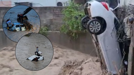 Osmaniye'de hayat felç oldu! Sel suları otomobilleri böyle sürükledi - Haberler