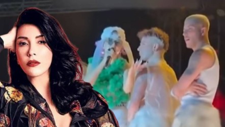 Şarkıcı Hande Yener'in konserinde skandal hareket! Sosyal medya ayağa kalktı - Magazin