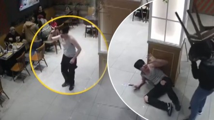 15 yaşındaki çocuk AVM'de dehşeti yaşattı! Bıçağı önce müşterilere sonra kendine dayadı: O anlar kamerada - 3. Sayfa