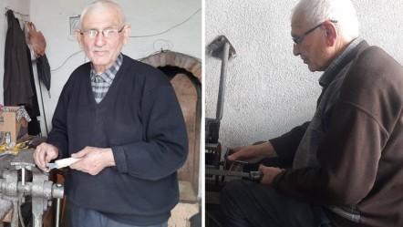 70 yıldır yapıyor, tanesi 50 TL! Kullandığı makineyi bile kendisi yaptı... "Ben ölünce bu iş de biter" - Ekonomi