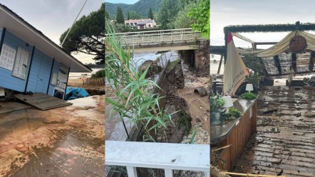 Fransa'da sel felaketi: Nehir 2 saatte 11 metre yükseldi, şehirler sular altında kaldı - Dünya