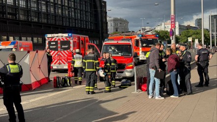Almanya'da tren istasyonuna bıçaklı saldırı! Can pazarı yaşandı - Dünya