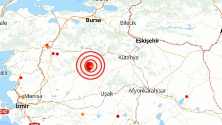 Kütahya'da deprem mi oldu? Kütahya deprem son dakika 23 Mayıs - Haberler