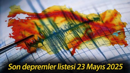 Son depremler listesi 23 Mayıs 2025! Az önce deprem mi oldu, nerede, kaç büyüklüğünde? - Haberler