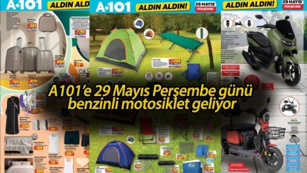 A101’e 29 Mayıs Perşembe günü benzinli motosiklet geliyor! 29 Mayıs 2025 A101 aktüel ürünler kataloğu belli oldu - Haberler
