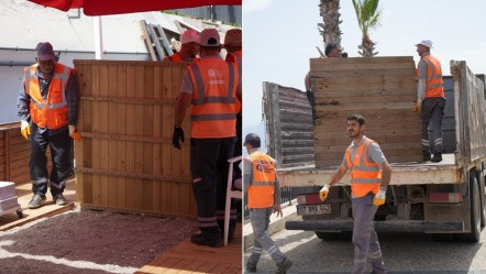Antlaya'da kıyı isyanı! İşletmeciler kolonyayla ateşe verdi, polis müdahale etti - Gündem