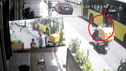 Avcılar'da faciaya ramak kala! Yüreklerin ağza geldiği anlar kamerada - Gündem