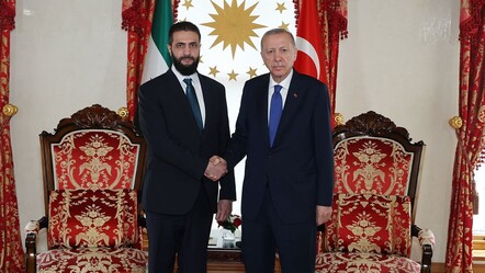 Cumhurbaşkanı Erdoğan, Suriye lideri Şara'yı İstanbul'da kabul etti - gundem