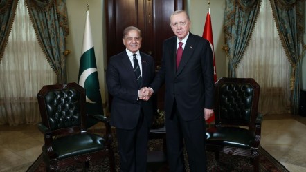 Cumhurbaşkanı Erdoğan, Pakistan Başbakanı Şahbaz Şerif ile görüştü - Gündem