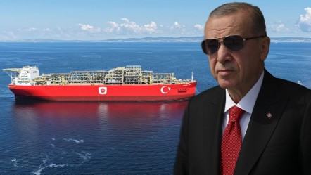 Türkiye'nin ilk yüzer gaz üretim platformu yarın Boğaz'dan geçecek! Cumhurbaşkanı Erdoğan uğurlayacak - Gündem