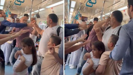 Marmaray'da yumruk yiyen babayı görüntüleyen gazeteciden olay paylaşım: Mesele görüntülerde izlenenden ibaret değil - Gündem