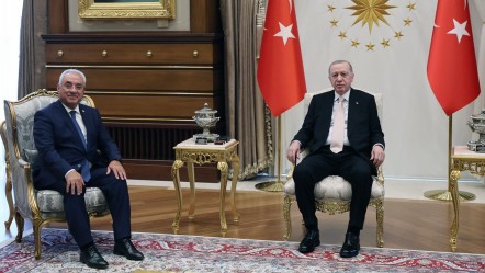 Cumhurbaşkanı Erdoğan, Önder Aksakal'ı kabul etti - Gündem