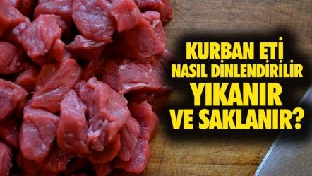 Kurban eti nasıl dinlendirilir, yıkanır ve saklanır? İşte doğrum yöntemler... - Haberler