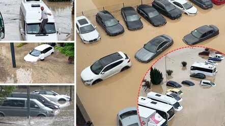 Trabzon'da sağanak yağış hayatı felç etti! Eski devlet sahil yolu sular altında, bir vatandaş kayboldu - 3-sayfa