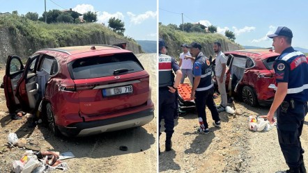 Togg 4 metre yükseklikten uçarak takla attı! İşte son hali  - Gündem