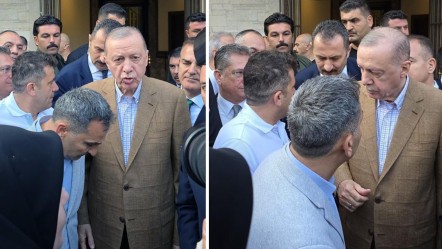 Erdoğan bayramı Marmaris'te karşıladı! Namaz sonrası vatandaşlarla bir araya geldi - Gündem
