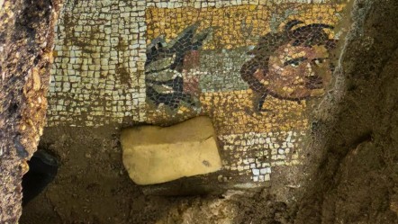 Tarihi mozaik betonla mı kaplandı? Sosyal medyadaki iddialara cevap geldi - Kültür - Sanat
