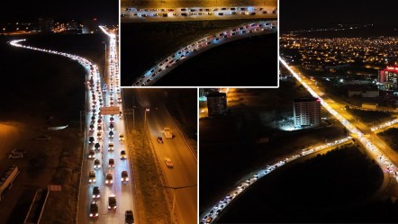 Bayram tatili dönüşü başladı! 43 ilin geçiş güzergahı 'kilit kavşak' havadan görüntülendi - Yaşam