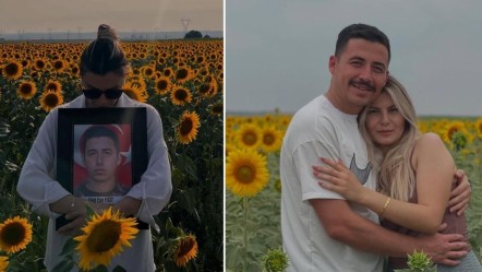 Bu acının tarifi yok! Şehit eşinin resmi ile poz verdi, düştüğü not yürekleri dağladı... - 3. Sayfa