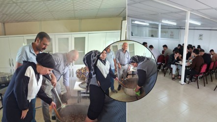 Bu bayram memleketlerine gidememişlerdi! Yerli halk o öğrencileri unutmadı, kurban etlerini böyle paylaştı - Yaşam