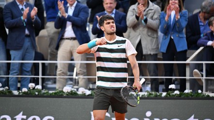 Fransa Açık Tenis Turnuvası'nda zafer Carlos Alcaraz'ın - Spor