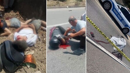 Otomobil ile 2 motosiklet çarpıştı! Çok sayıda ölü ve yaralı var: Bakan Yerlikaya görüntüleri paylaştı - 3-sayfa
