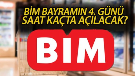 BİM kaçta açılıyor? BİM bayramın 4. günü saat kaçta açılacak? - Haberler