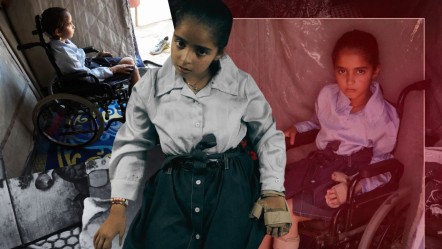 Çocukluğu bombalarla çalındı... Felç kalan Gazzeli Rihab'ın bitmeyen acısı! "Kızım artık sevinemiyor" - Dünya