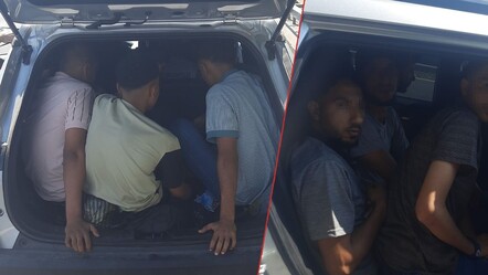Balık gibi istiflemiş! Bagaja kadar göçmen dolduran şahıs yakayı ele verdi - gundem