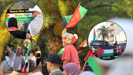 Gazze için yollara düştüler! Hedeflerindeki ülkeden açıklama var - Dünya