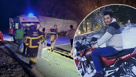 Ölüm virajı! Uçurumdan uçan motosikletli hayatını kaybetti - 3. Sayfa